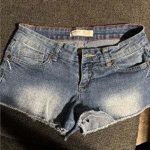 No Boundaries Blue Denim Shorts